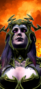 Supreme Sorceress (Fire) (Dark Steed)